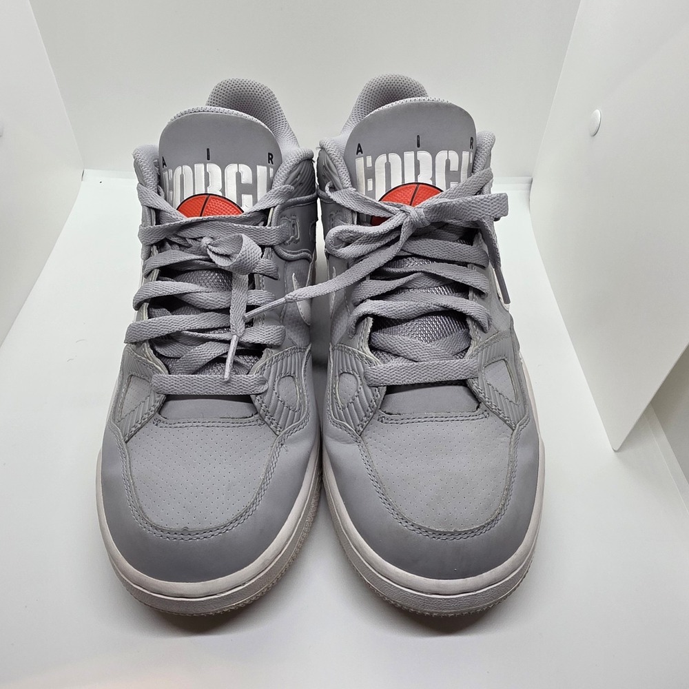 Nike Air Force III Low Wolf Grey White Men's Size 11 Sneakers 313640-002 - Picture 8 of 11